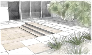 Dessin Plage californienne